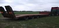 Tri Axle Dennison  Low Loader  with haydraulic Ramp